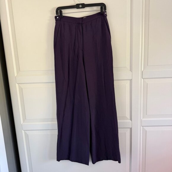 BOSS Purple Junata Jacket and Tacilana Pantsuits Size 6/4 - 41330 - Picture 8 of 16